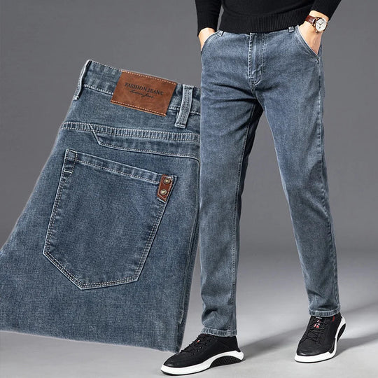 Bryce | Classic Straight-Leg Denim Jeans For Men