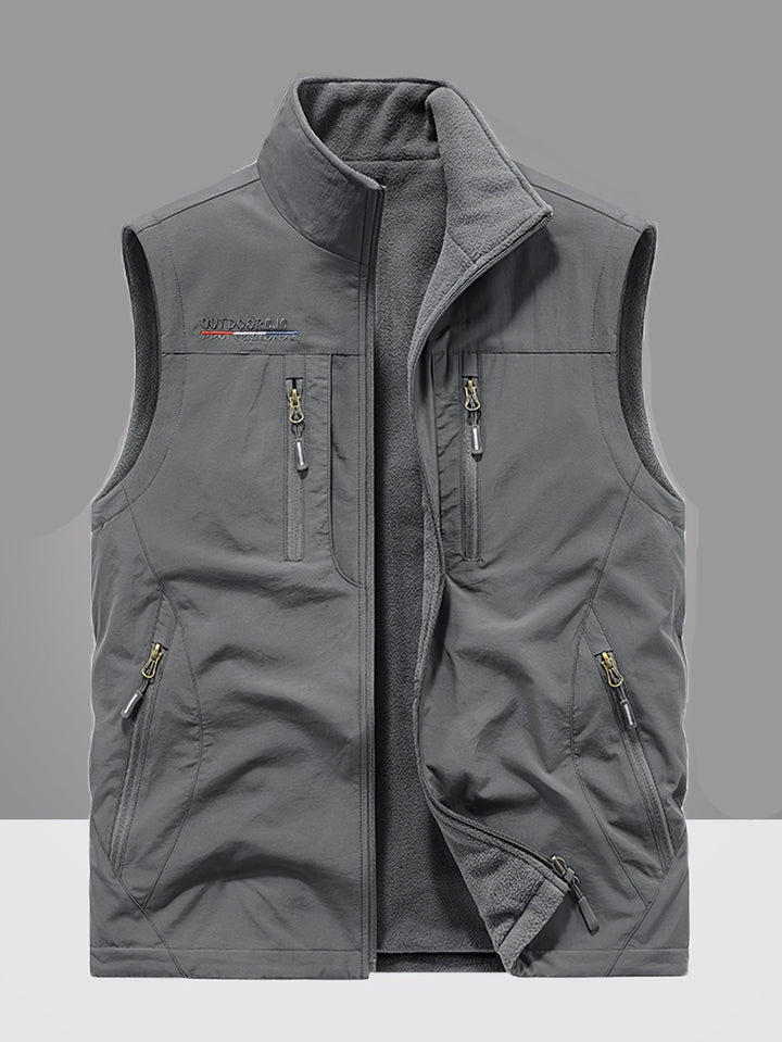 Chris | Stylish Casual Zip Vest For Men