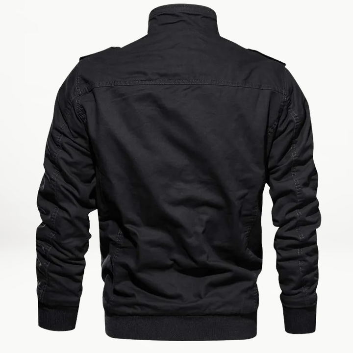 Vincent | Stylish Fleece Lining Military Jacket For Men