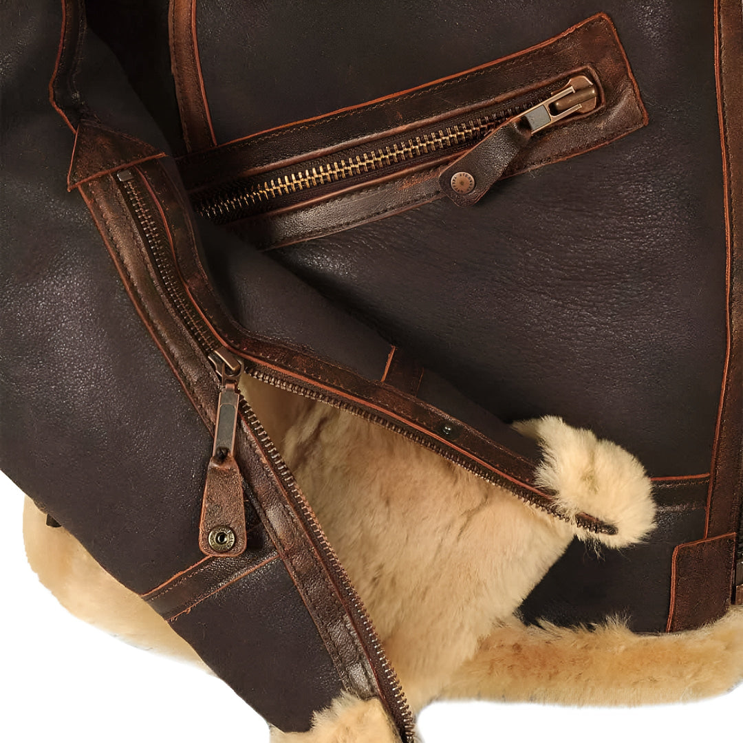 Owen - Stylish Heated Pilot Jacket For Men