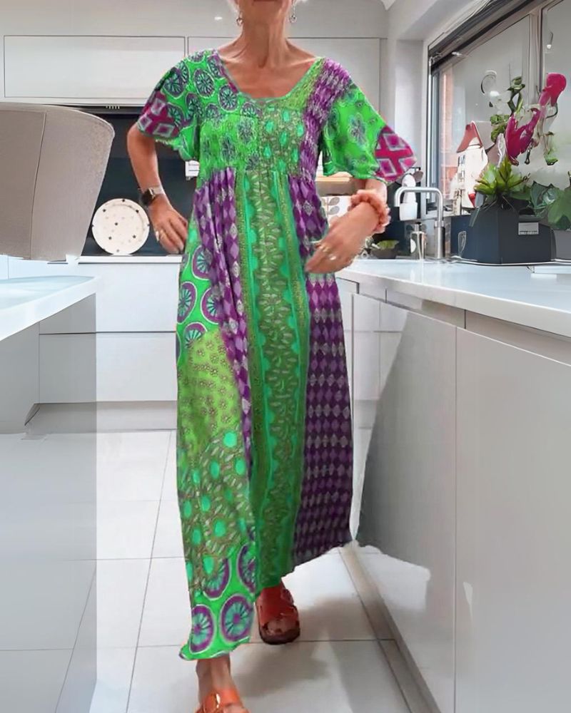 MADELINE™ | COLOURFUL BOHEMIAN DRESS