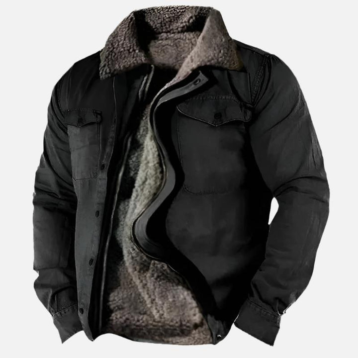 Jonah | Warm Sherpa Lined Jacket For Men