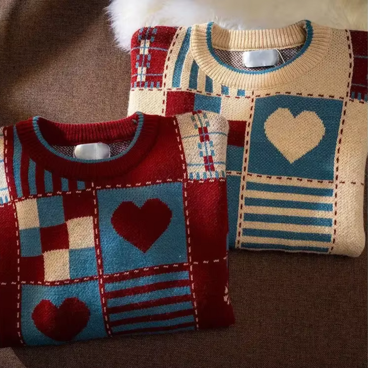 Hearth Patchwork Loom Wollpullover