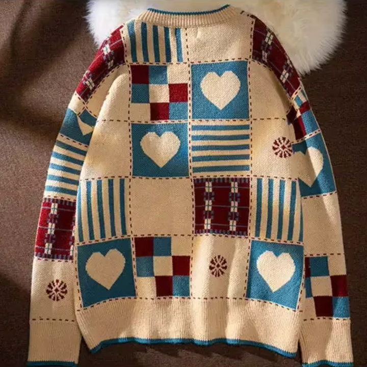 Hearth Patchwork Loom Wollpullover