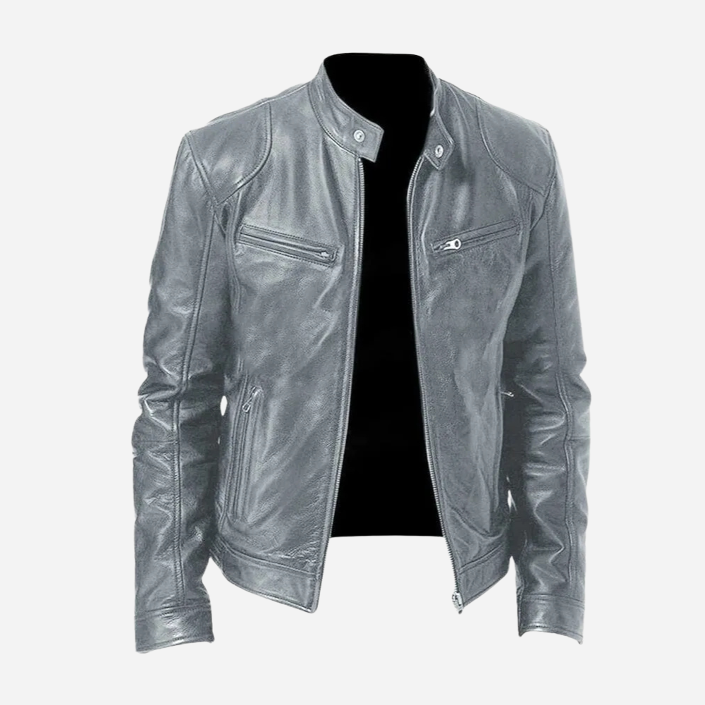Beau | Stylish Moto Leather Jacket For Men