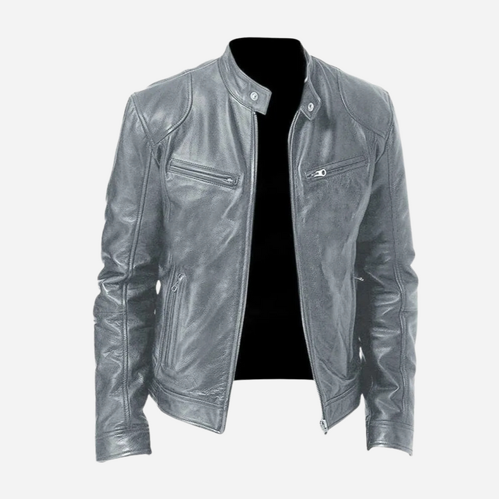 Beau | Stylish Moto Leather Jacket For Men