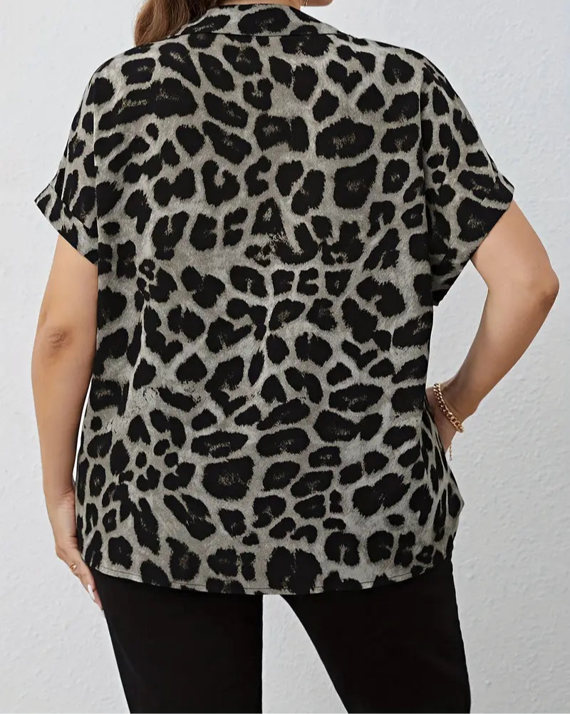 Amelia™ | PureCharm Patterned Blouse