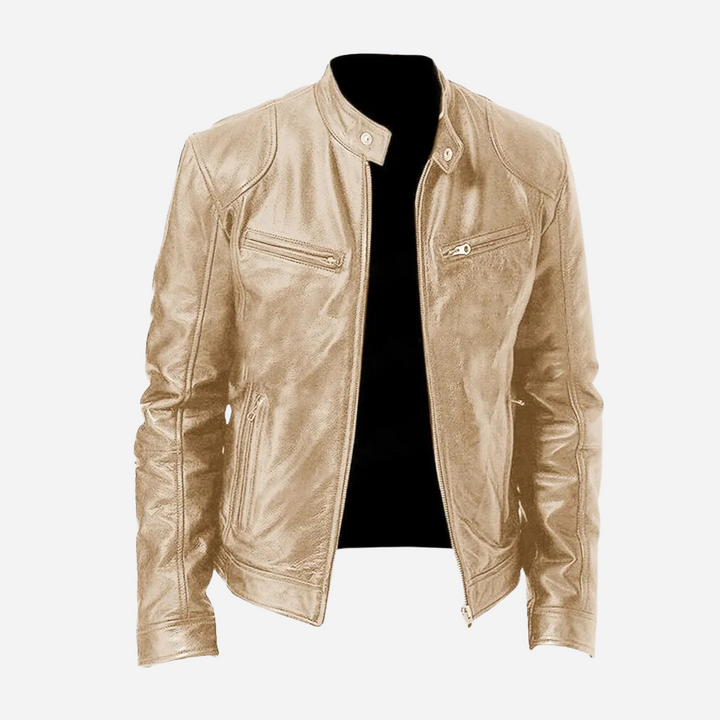 Beau | Stylish Moto Leather Jacket For Men