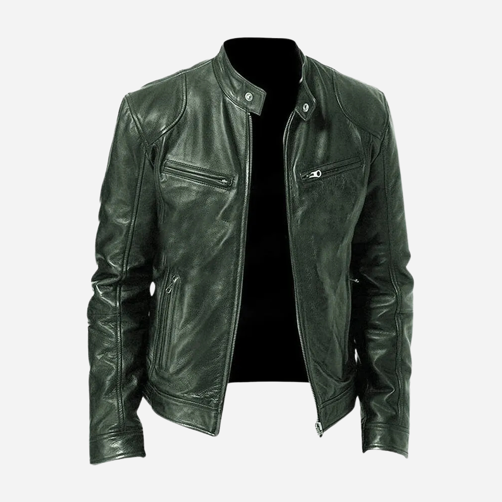 Beau | Stylish Moto Leather Jacket For Men