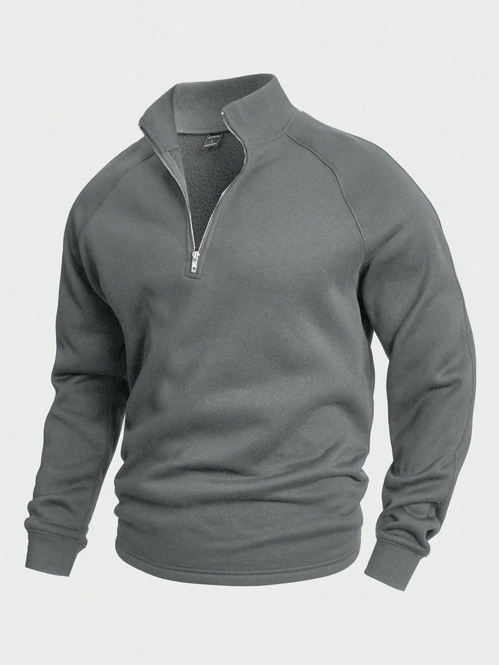Elijah | Stylish Zip-Up Pullover Sweater For Men