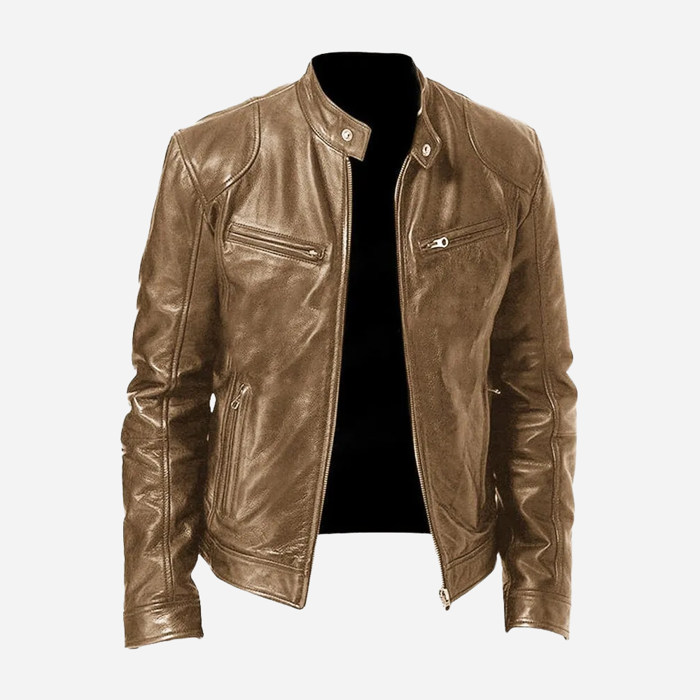 Beau | Stylish Moto Leather Jacket For Men
