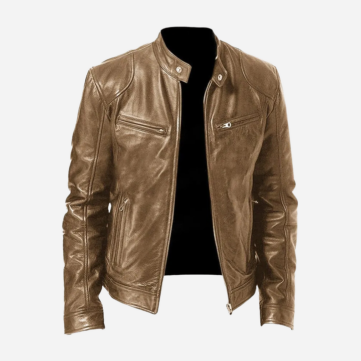 Beau | Stylish Moto Leather Jacket For Men