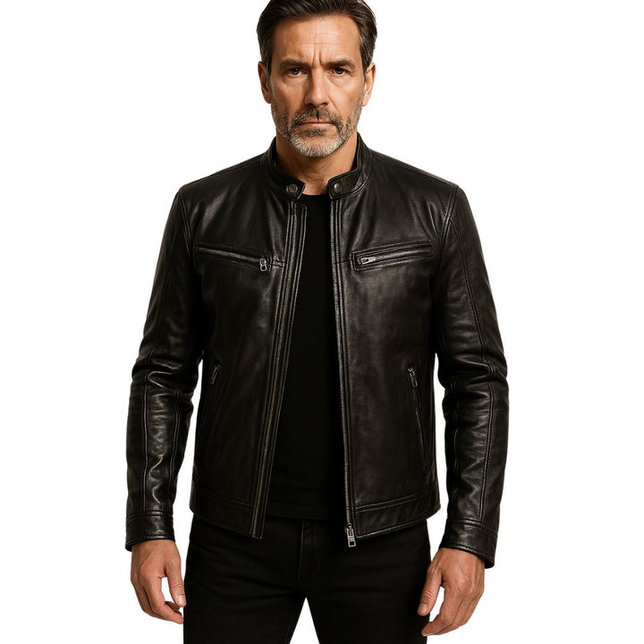 Jason® | Casual Leather Jacket For Men
