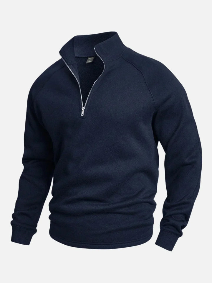 Elijah | Stylish Zip-Up Pullover Sweater For Men