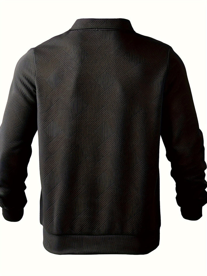 Victor | Stylish Quarter-Zip Sweater For Men