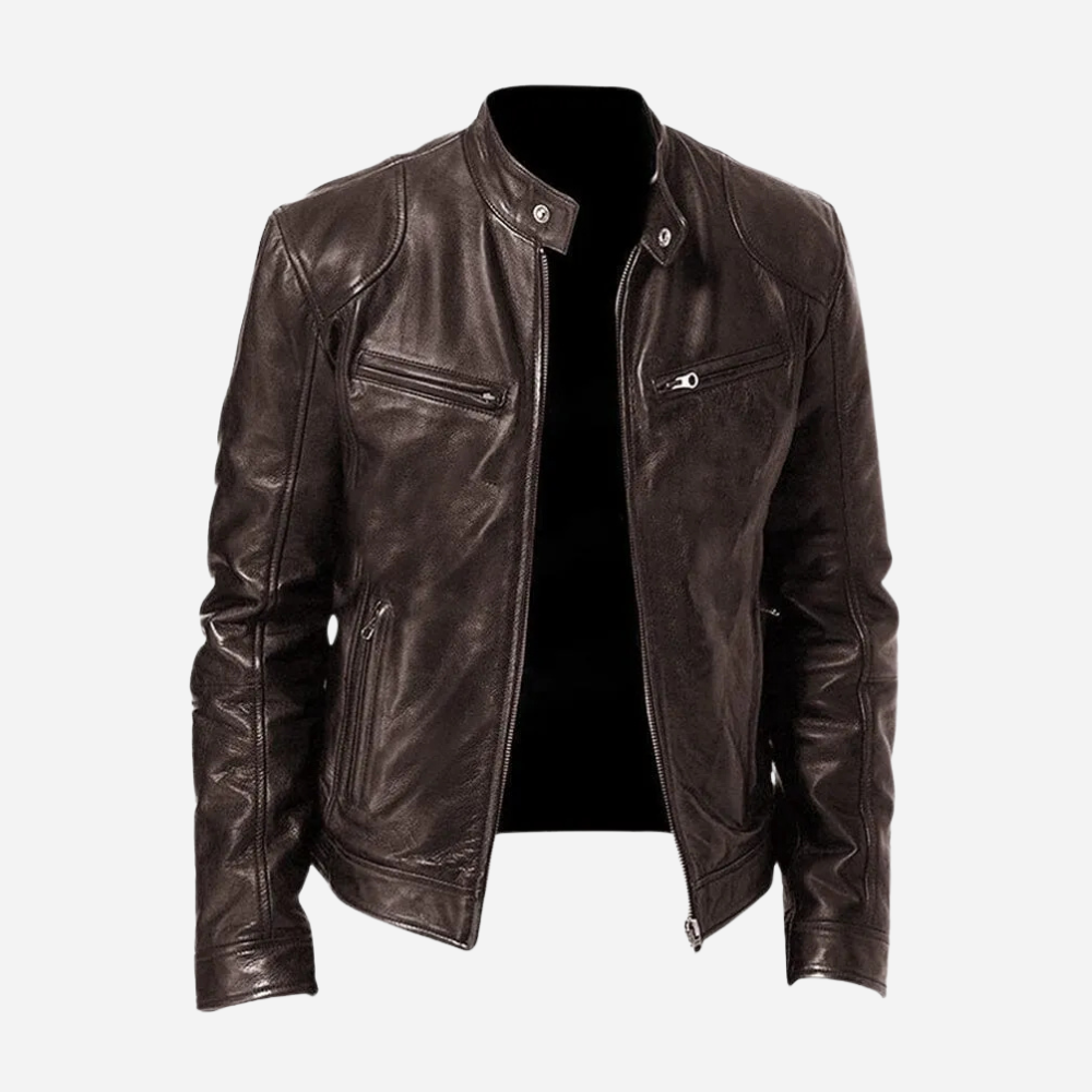 Beau | Stylish Moto Leather Jacket For Men