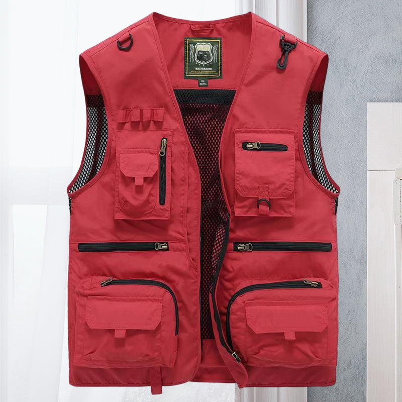 Lachlan | Multi-Pocket Utility Vest For Men