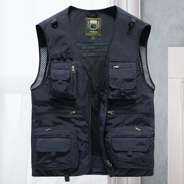 Lachlan | Multi-Pocket Utility Vest For Men