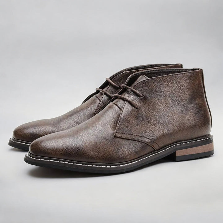 Emil  | Classic Chukka Boots with Lace-Up Closure For Men