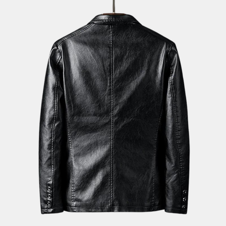 Maggie | Stylish Vegan Leather Blazer For Men