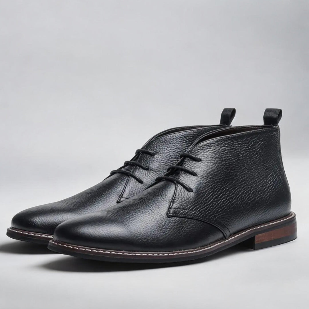Emil  | Classic Chukka Boots with Lace-Up Closure For Men