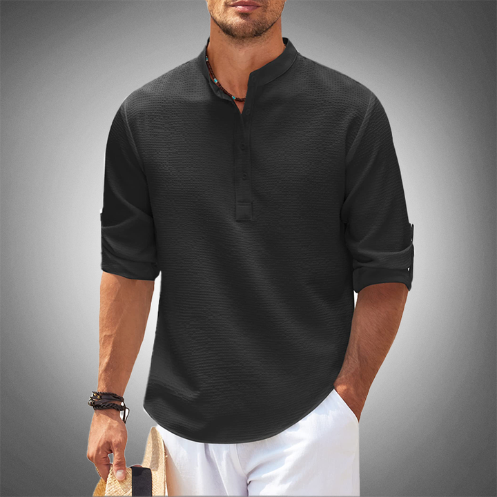 Richard | Stylish Casual Comfort Henley Shirt For Men