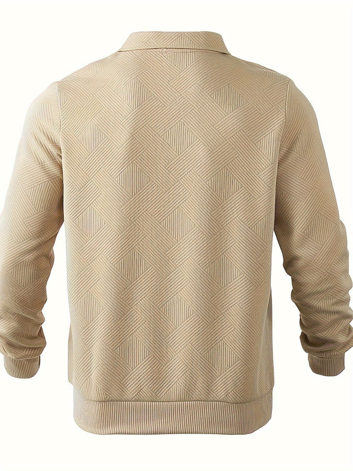 Victor | Stylish Quarter-Zip Sweater For Men