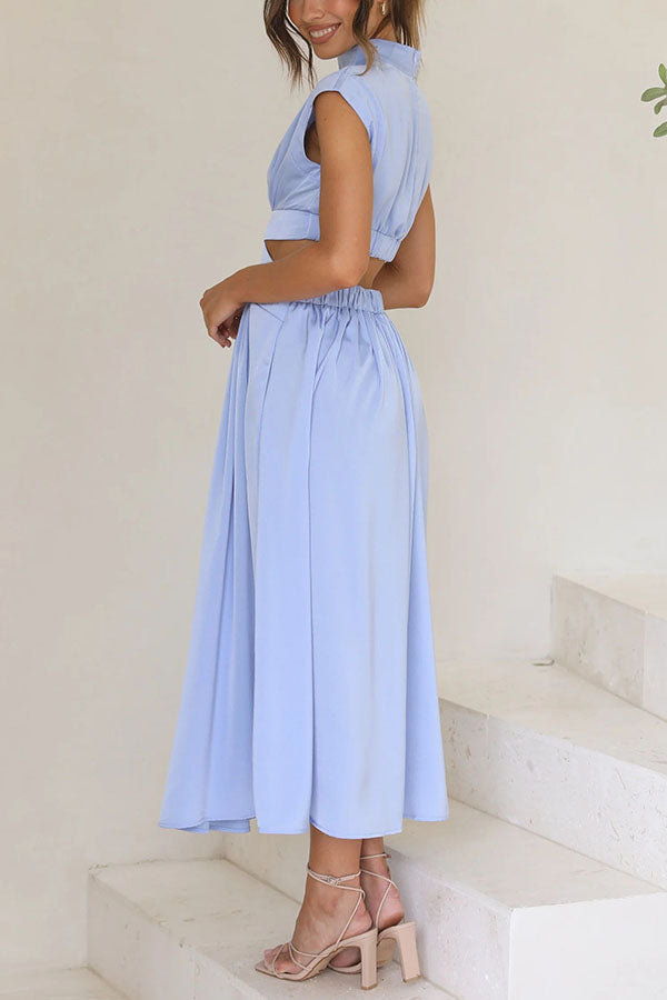 Solea - Stylish Cut-Out Dress