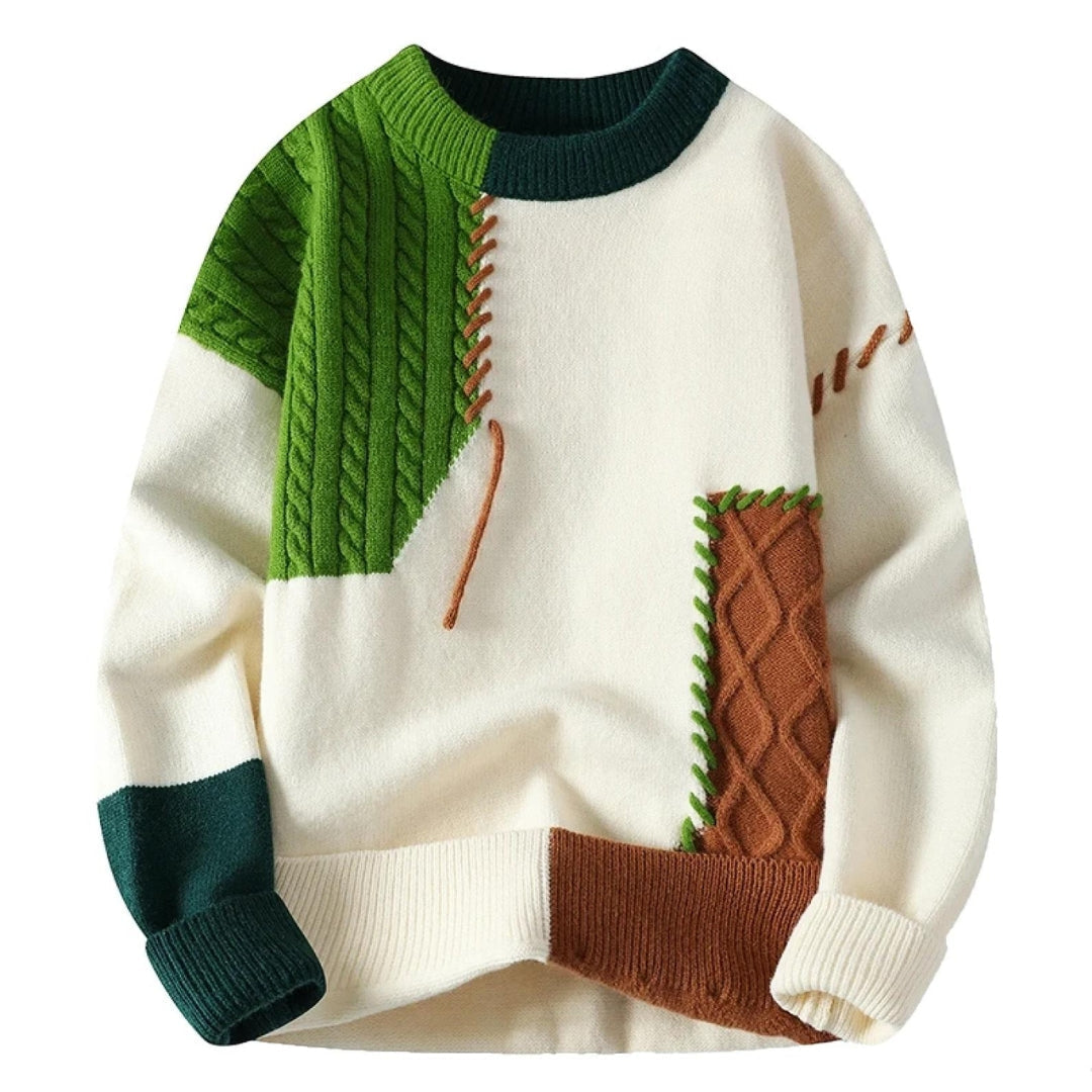 Lydia | Stylish Colorblock Sweater For Men