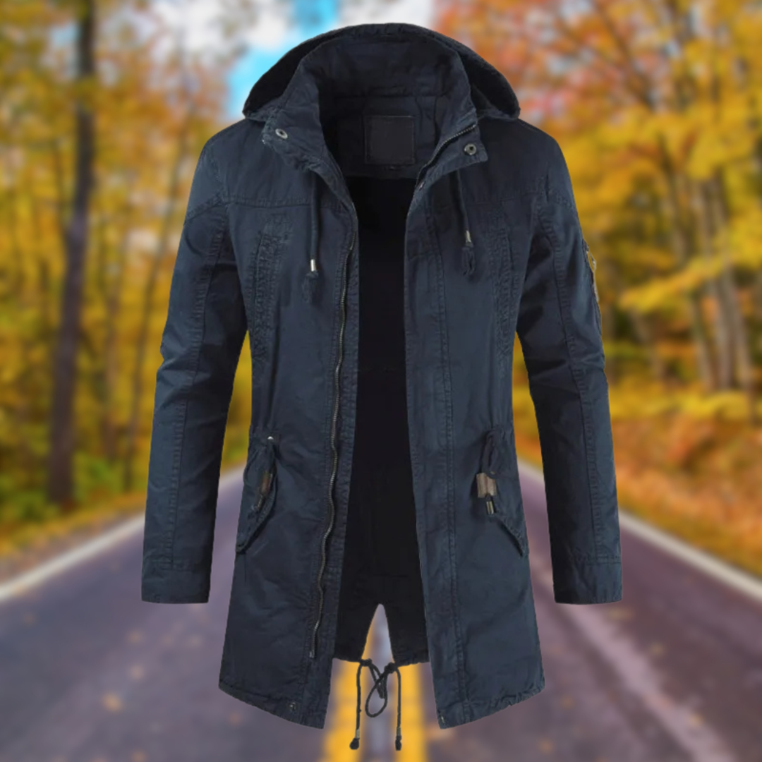 Lincoln | Stylish Hooded Utility Jacket For Men