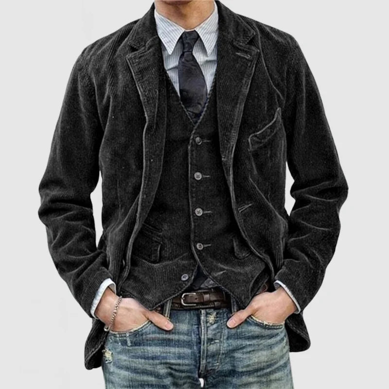Jory - Vintage Blazer And Vest For Men