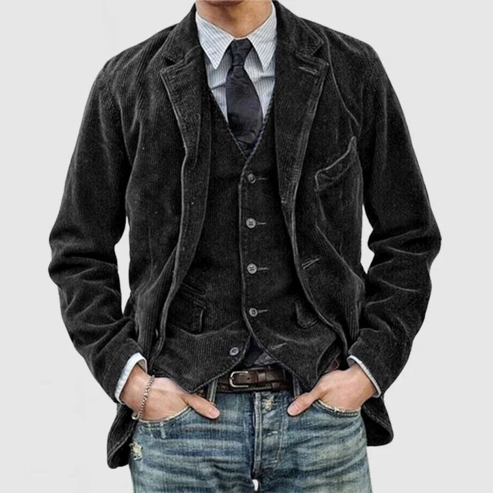 Jory - Vintage Blazer And Vest For Men