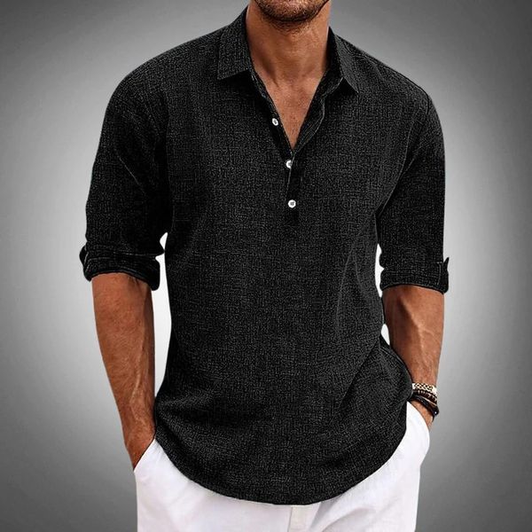 Mario | Classic Linen Shirt For Men