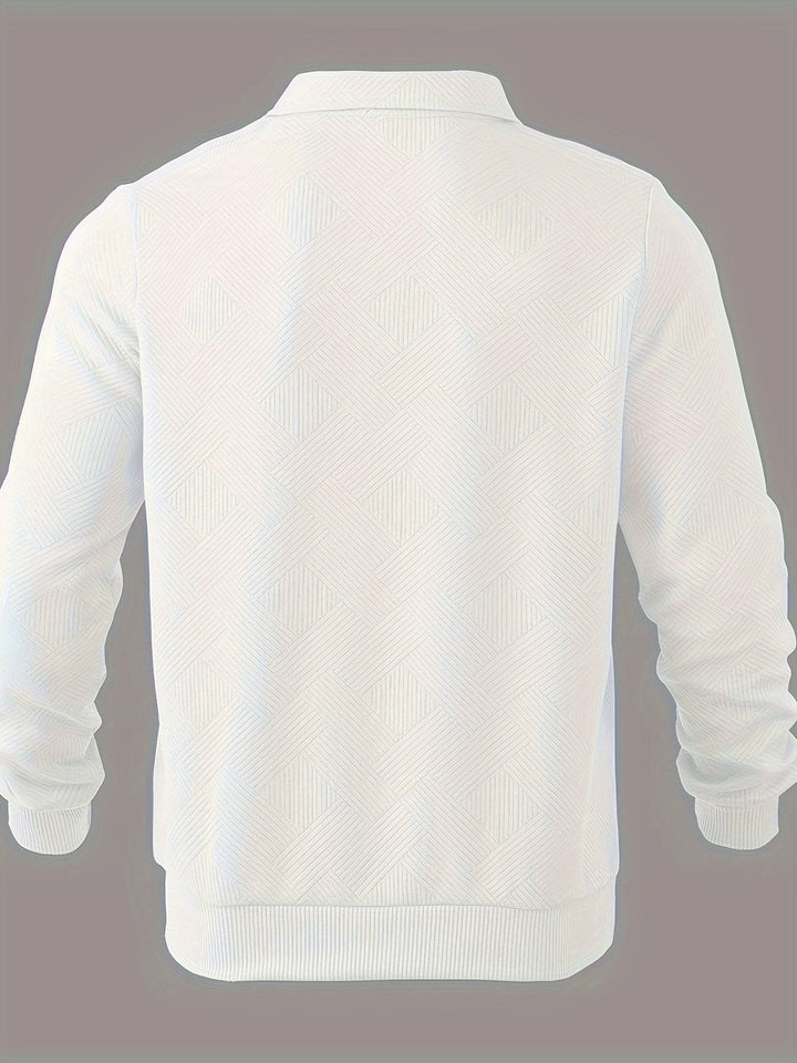 Victor | Stylish Quarter-Zip Sweater For Men