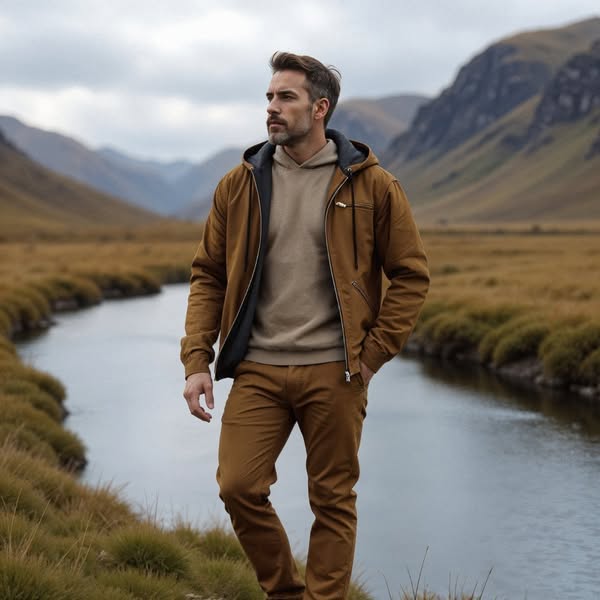Lucas | Stylish Hooded Jacket For Men