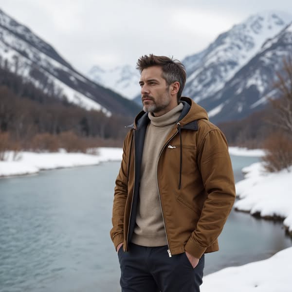Lucas | Stylish Hooded Jacket For Men