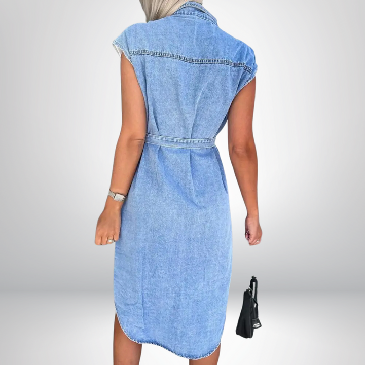 Sofia® | Everyday Chic Denim Dress