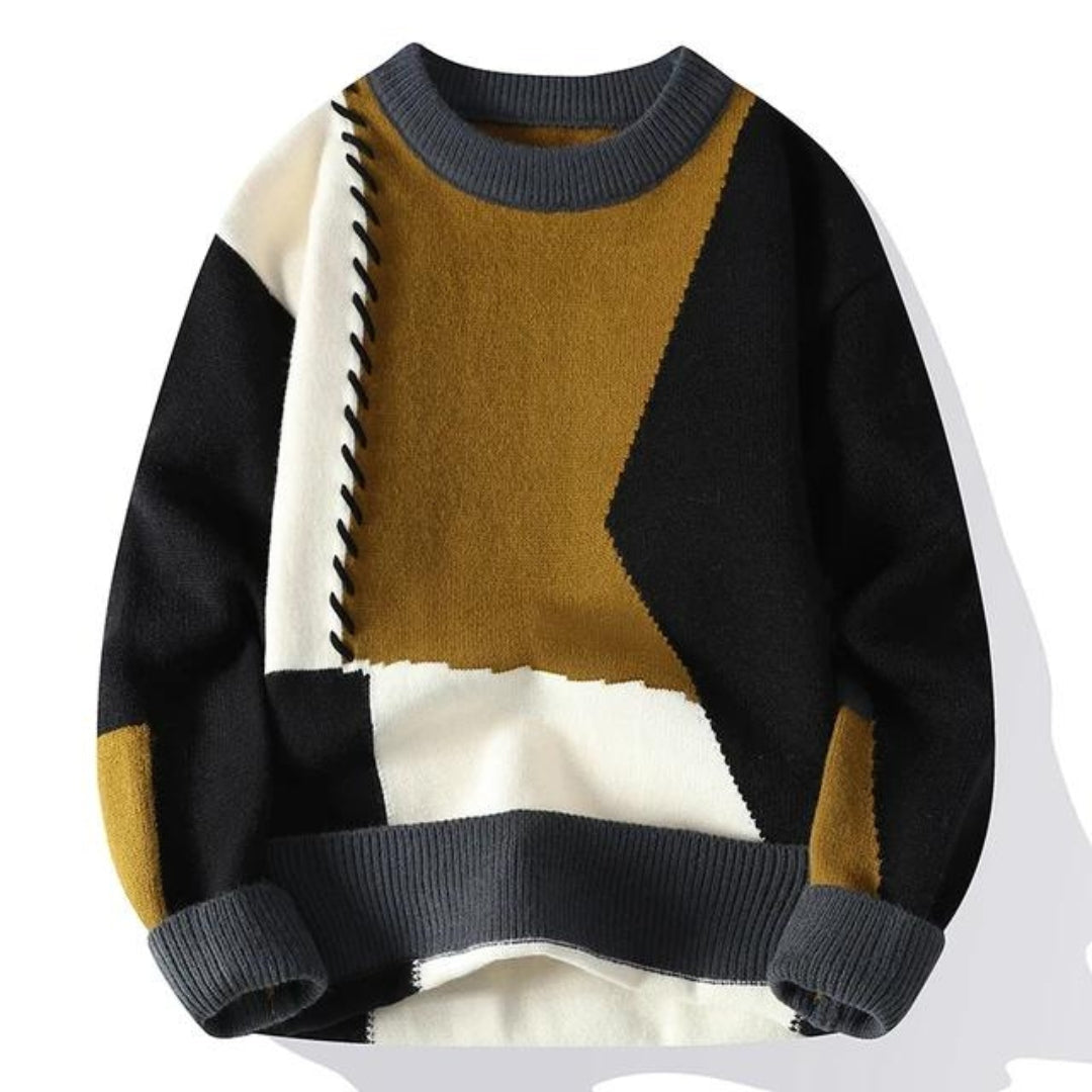 Lydia | Stylish Colorblock Sweater For Men