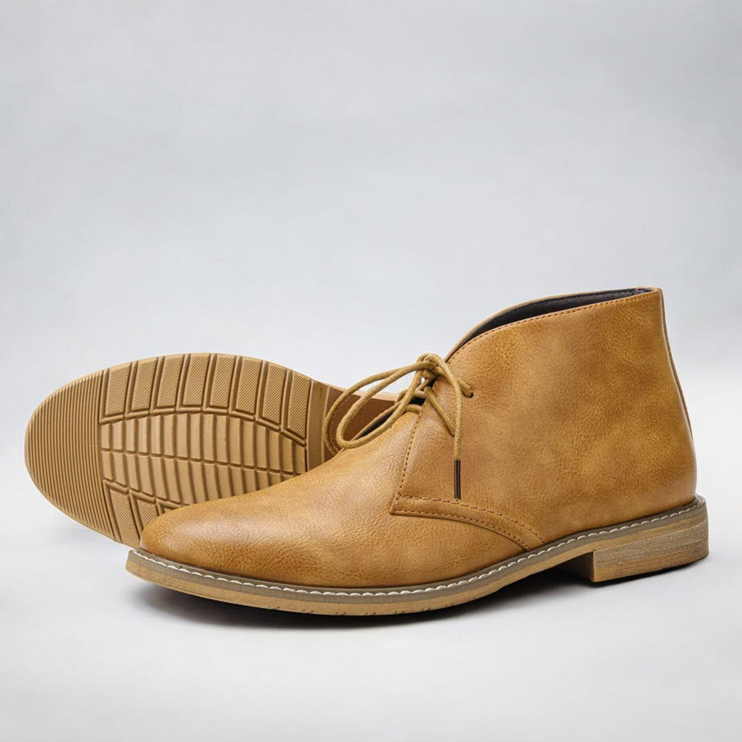 Emil  | Classic Chukka Boots with Lace-Up Closure For Men