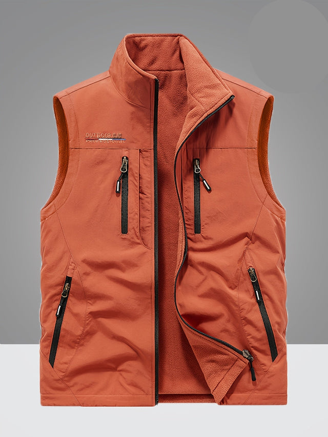 Chris | Stylish Casual Zip Vest For Men
