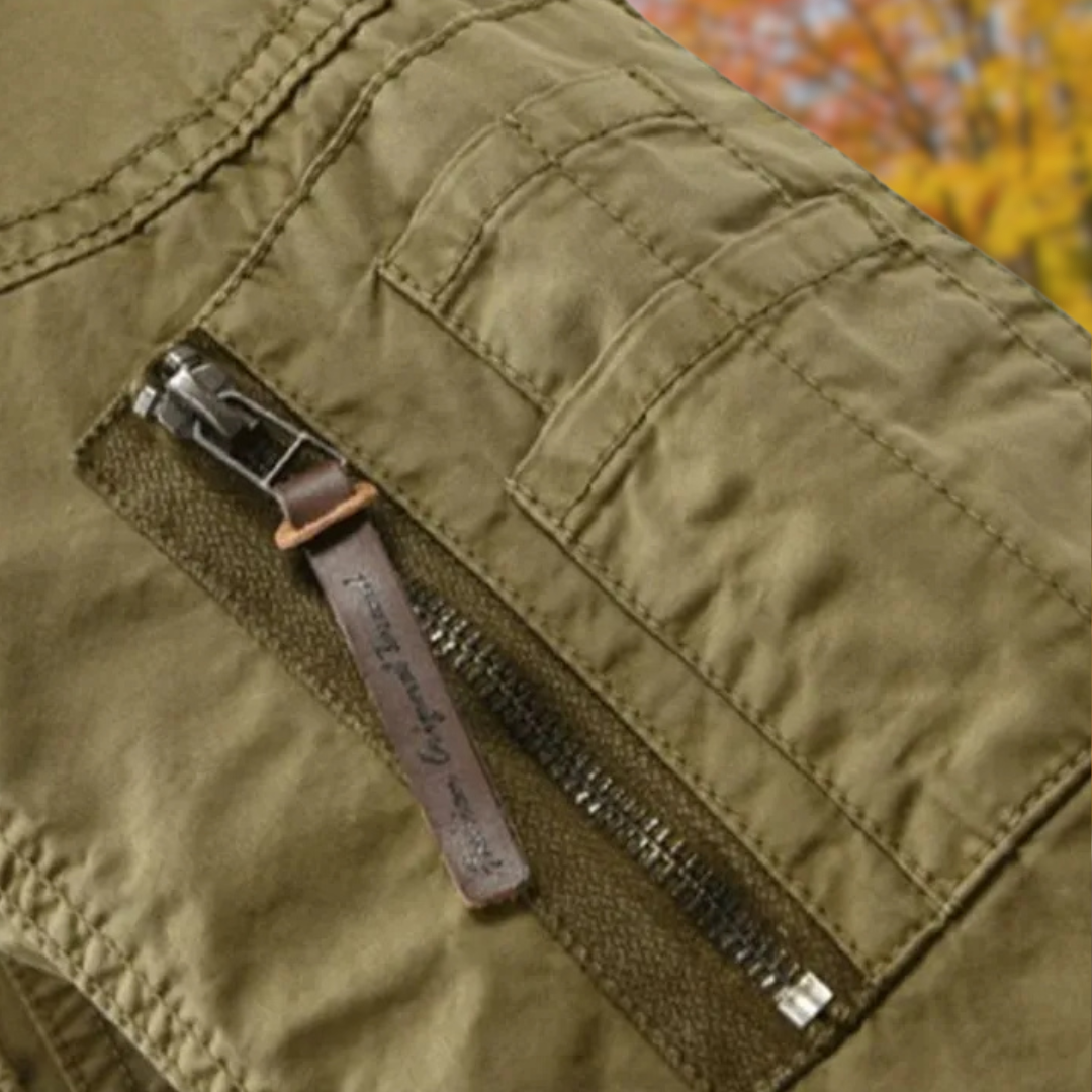 Lincoln | Stylish Hooded Utility Jacket For Men