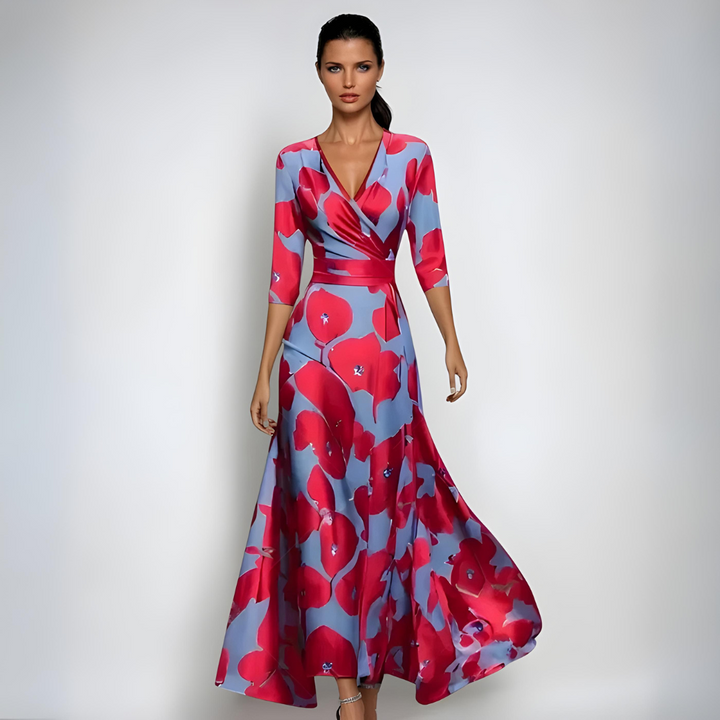 Elise™ - Sophisticated Floral Dress for Unshakeable Confidence