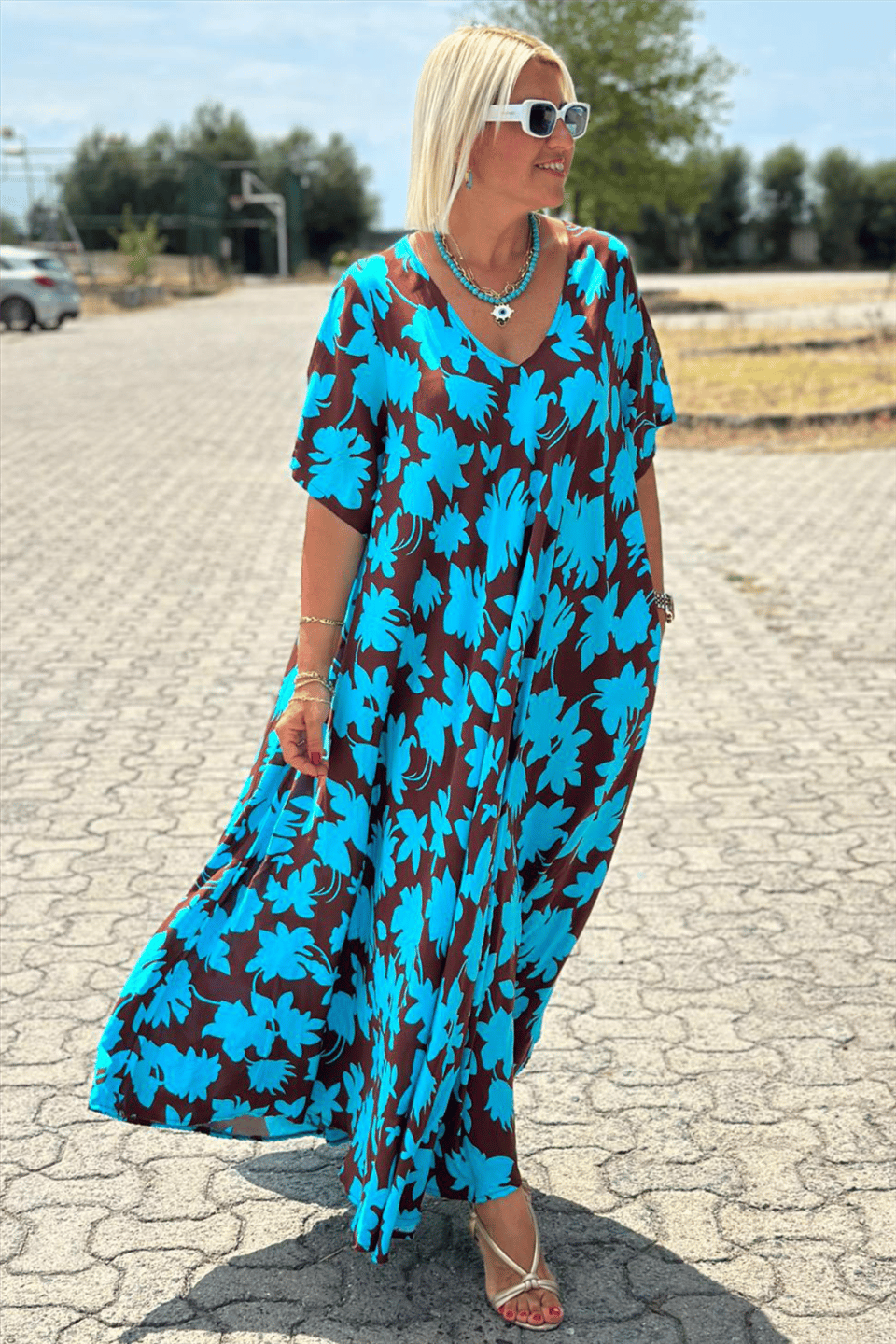 CHARMAINE™ | ELEGANT DRESS WITH TUMMY COVERAGE