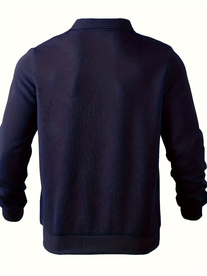 Victor | Stylish Quarter-Zip Sweater For Men