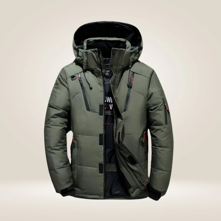 Oliver - Wind and Weather Resistant Down Jacket For Men