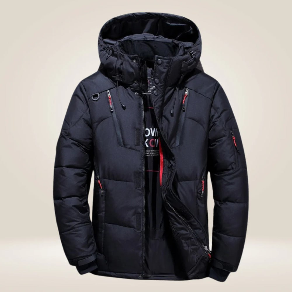Oliver - Wind and Weather Resistant Down Jacket For Men
