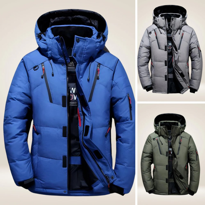 Oliver - Wind and Weather Resistant Down Jacket For Men