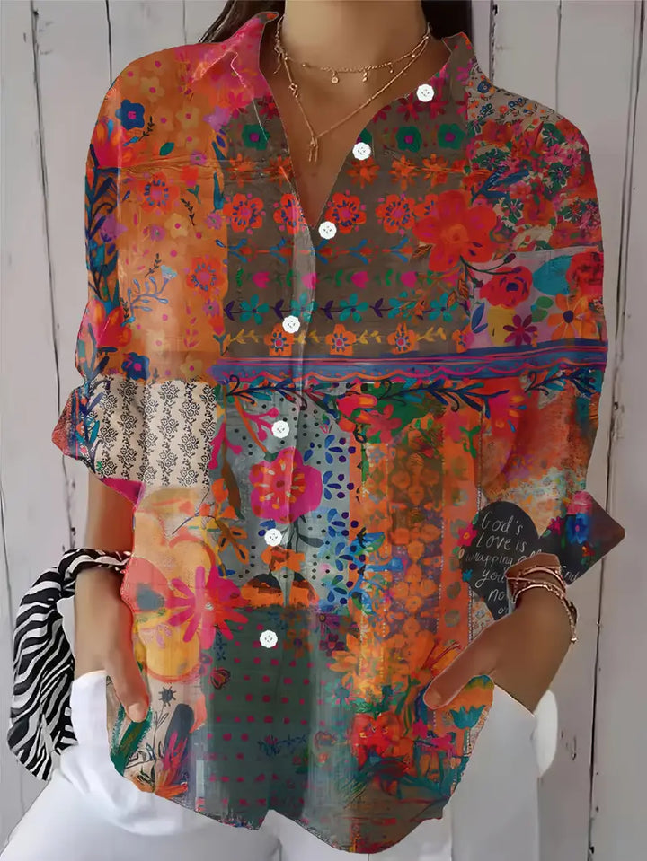 Sandra | Colourful Vibes Blouse