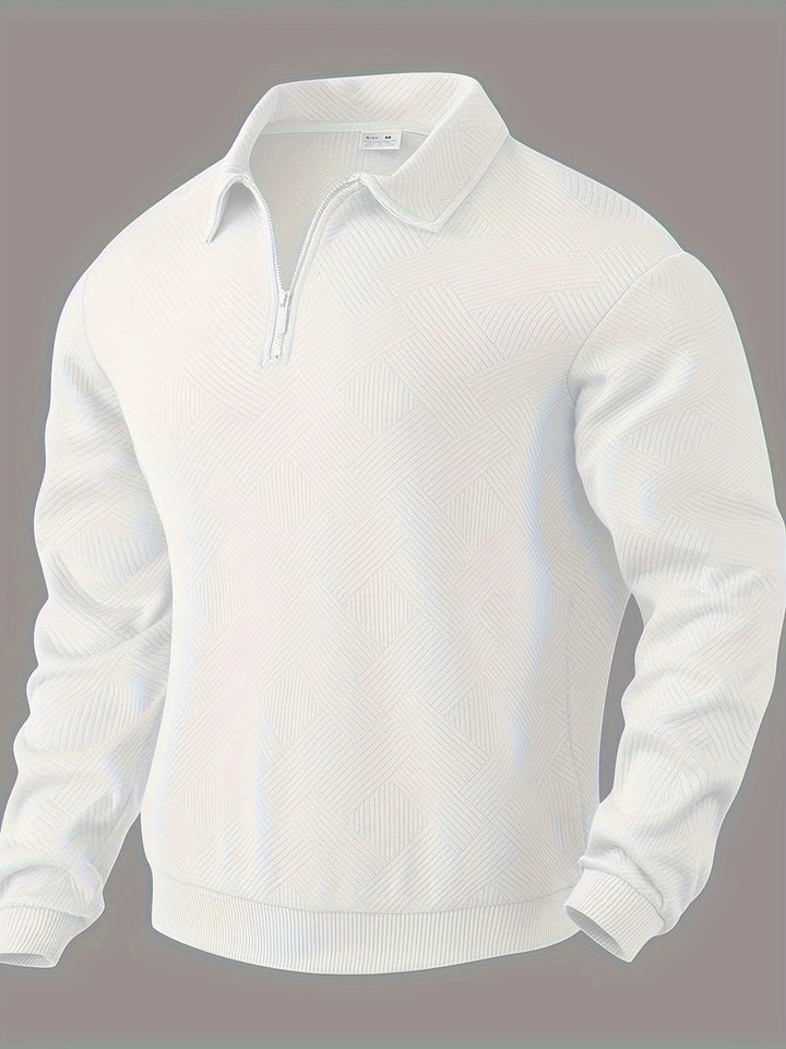 Victor | Stylish Quarter-Zip Sweater For Men