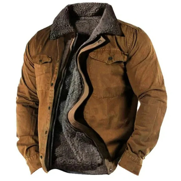 Jonah | Warm Sherpa Lined Jacket For Men